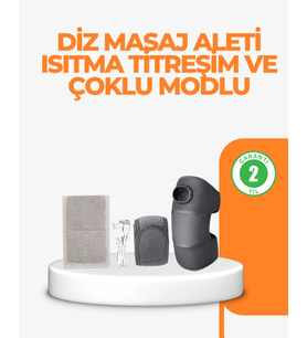 Ntc Isı Kontrollü Diz Masaj Aleti Titreşim Ve Isı Terapisi