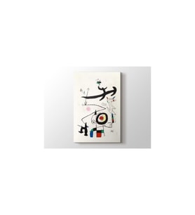 DBSanatevi Joan Miro - Village D'oiseaux Tablo 40 X 60 Cm