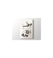 DBSanatevi Joan Miro - Village D'oiseaux Tablo 40 X 60 Cm