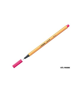 Stabilo Keçe Uçlu İnce Kalem 88 Point 0.4 MM Pembe 88/56