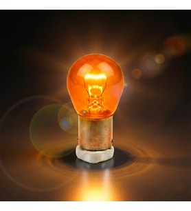 Bau15s/7507 Py21w 12v Yakın Tırnak Oto Sinyal Lambası Ampulü 93 Tek Duy 1 Adet Turuncu