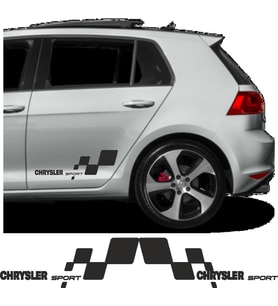 Chrysler İçin Uyumlu Aksesuar Yan Sport 56*26