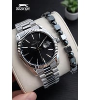 Slazenger 2 Yıl Garantili Nişan Ve Takım Elbiseye Özel Tasarım 10 Atm Erkek Kol Saati FG.S2511.350