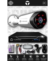TURKNO 1 Kameralı Galia 1 Dış Kamera Set HDD'siz Full HD Gece Görüşlü Güvenlik Kamerası Sistemi