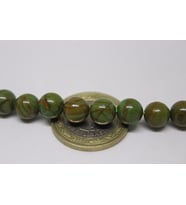 Afrika Turkuazı Taşı YARIM Dizi 8mm (18cm uzunluğundadır)