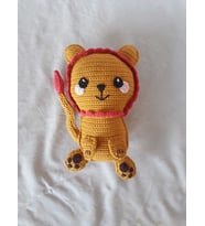 Ragdol Aslan Amigurumi Organik Oyuncak