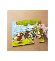 Çalışkan Karıncalar Tasarımlı 24 Parça Ahşap Çocuk Puzzle MPK0086