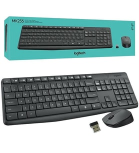 Logitech MK235 Kablosuz Q Klavye Mouse Seti