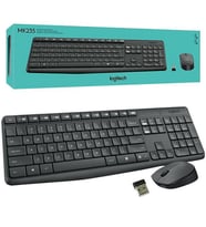 Logitech MK235 Kablosuz Q Klavye Mouse Seti
