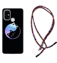 Casper E30 F20 X20 Kılıf Boyun Asklı Rasta Silikon Love Cats 1604