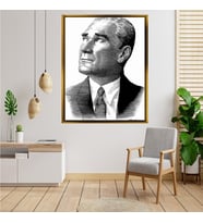 ÇERÇEVELİ ATATÜRK TABLO S521