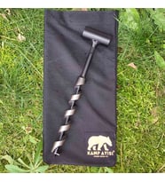 Kamp Ayısı® Nordic™ Delme Çapı 22 Mm - Bushcraft İsveç El Burgusu Boyunduruk İsveç Ocağı Outdoor Kamp Ekipmanı