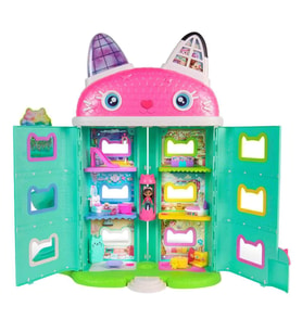 Gabby’s Dollhouse Sesli ve Işıklı İnteraktif Oyun Evi 73 cm Orijinal Gabby Figürlü Dev Bebek Evi