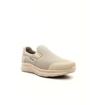 King Paolo K1114 Erkek Lastikli Memory Foam Comfort Battal Boy Spor Ayakkabı 45-46-47 (Bej)