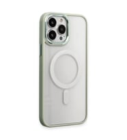 Apple İphone 15 Pro Kılıf Room Magneticsafe Silikon - Su Yeşili