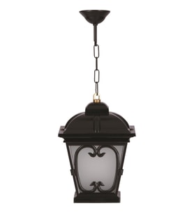 AVONNI BFE-68044-BSY-OP Siyah Boyalı Dış Mekan Aydınlatma E27 Aluminyum Cam 23cm