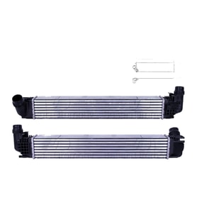 Dacia Duster (hs) 1.5 DCI 2010-2018 Turbo Radyatörü Intercooler 655X104X76 8200880552 Wisco