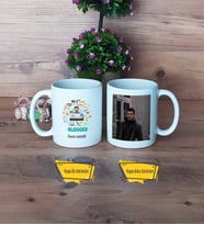 Blogger Kupa Bardak Beyaz Fotoğraflı