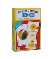 Renkler Ve Şekiller Çek Ve Öğren Hareketli Kartlar Kolektif - Kolektif