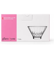 Paşabahçe Glass4you Vanilla Cam Kase 6'lı Set 530436-10 cm