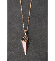 Bella Gloria Fantezi Rose Gümüş Kolye (TGK0335)