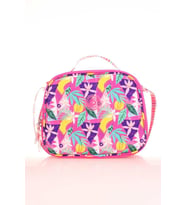 Kaukko Double Stripe Beslenme Çantası Pink K9037 (Pembe)