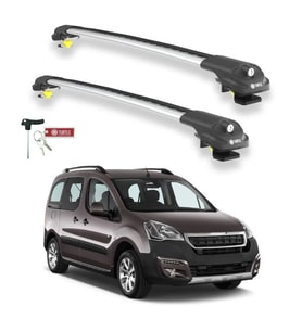 Turtle Drs Tuning Peugeot Tepee Partner 2008-2018 Ara Atkı Air1 Gri