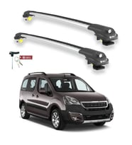 Turtle Drs Tuning Peugeot Tepee Partner 2008-2018 Ara Atkı Air1 Gri