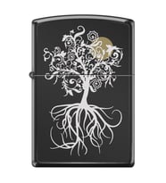 Zippo Tree And Moon Design Çakmak - 24756-115820