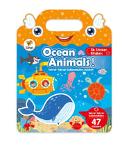 LİNO TEKRAR TEKRAR KULLANILABİLEN İLK STİCKER KİTABIM OCEAN ANIMALS
