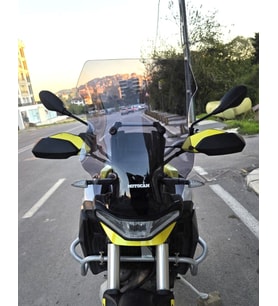 MOTOCAM Aprilia Tuareg 660 Ön Cam 2022-2026 Model 58cm Füme Renkli 4mm
