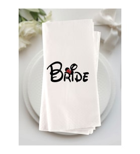 Bride baskılı peçete 20 Adet