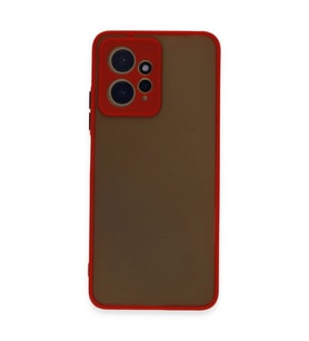 Note 12 4G Kılıf Montreal Kapak - Kırmızı
