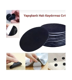 20 Adet Halı Araç Paspası Nevresim Örtü Kaydırmaz Cırt Bant Seti Yapışkanlı Halı Kaydırmaz Özel CHNA