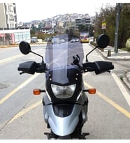 MOTOCAM Bmw F 650 GS Ön Cam 2004-2007 Model 45cm Füme Renkli 4mm