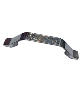 Dekoratif Zamak Kulp İçten - 64Mm, Nikel, 100 Adet