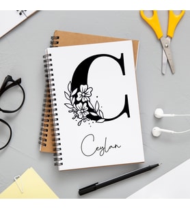 İsim Baskı Defter Kişiye Özel