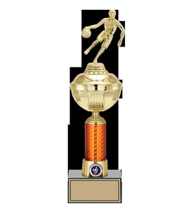 ODAK KUPA - Figürlü Kupalar - Basketbol Kadın Figürlü Kupalar FG-055 C - 40 cm
