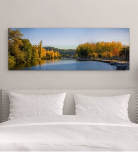 BK Gift Yatak Odası Konseptli Panorama Kanvas Tablo 100x35cm-3
