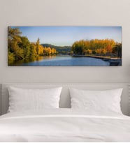BK Gift Yatak Odası Konseptli Panorama Kanvas Tablo 100x35cm-3