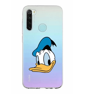 Xiaomi Redmi Note 8 Uyumlu Kapak Donald Duck Tasarımlı Şeffaf Silikon Kılıf