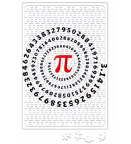 Pi Sayısı Puzzle 240 Parça Yapboz
