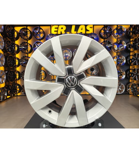 4 Adet VOLKSWAGEN ORIJINAL 6.5*16 5*112 ET41 57.1 SILVER JANT REVİZE EDİLMİŞ (Takım)