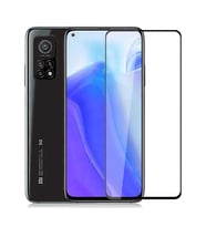 Xiaomi Mi 10T 5G Ekran Koruyucu Full Tam Kaplayan Kavisli HD Esnek Film (Siyah)