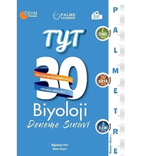 PALME PALMETRE TYT BİYOLOJİ DENEME