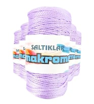 5 Adet Polyester Makrome İpi 3200 Lila 100 gr