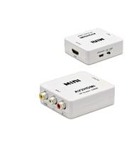 Dişi to HDMI Dişi Görüntü Dönüştürücü 1080p Full HD - Beyaz HDX1282