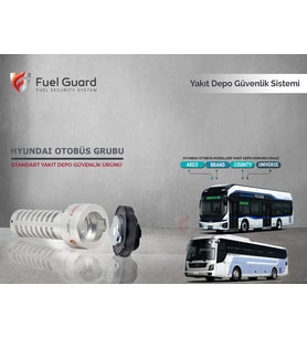 FUEL GUARD Hyundai County Otobüs Yakıt Depo Koruma Cihazı
