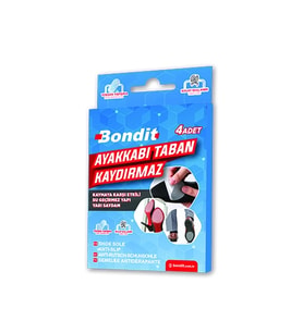Bondit Ayakkabı Taban Kaydırmaz 4'lü Şeffaf