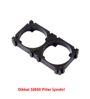 32650 2li Pil Tutucu Birleştirici 32700 Lityum Lion Lipo Batarya Pil Yuvası